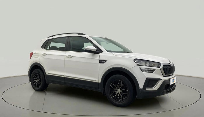 2022 Skoda KUSHAQ ACTIVE 1.0L TSI MT, Petrol, Manual, 40,742 km, Right Front Diagonal