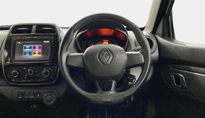 2019 Renault Kwid RXT 1.0 (O), Petrol, Manual, 72,433 km, Steering Wheel Close Up