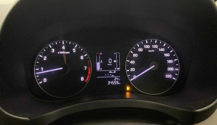 2019 Hyundai Creta SX 1.6 PETROL, Petrol, Manual, 34,538 km, Odometer Image