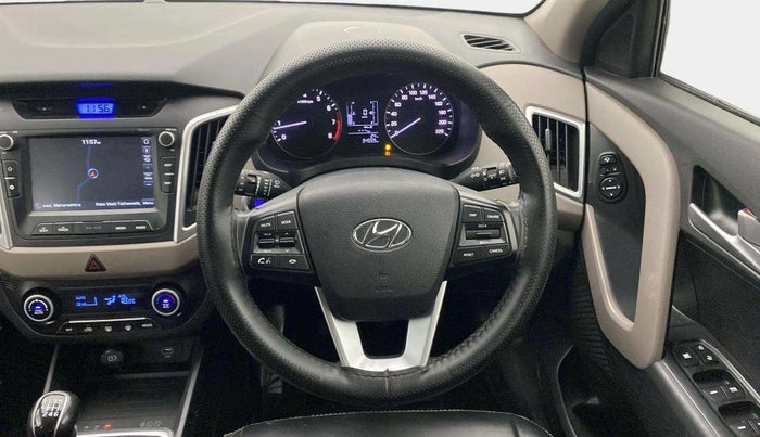 2019 Hyundai Creta SX 1.6 PETROL, Petrol, Manual, 34,538 km, Steering Wheel Close Up