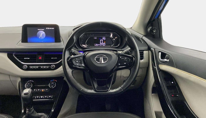 2021 Tata NEXON XZ PLUS (O) PETROL, Petrol, Manual, 54,182 km, Steering Wheel Close Up