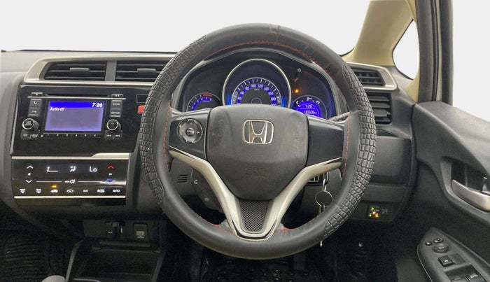 2016 Honda Jazz 1.2L I-VTEC V, CNG, Manual, 1,30,574 km, Steering Wheel Close Up