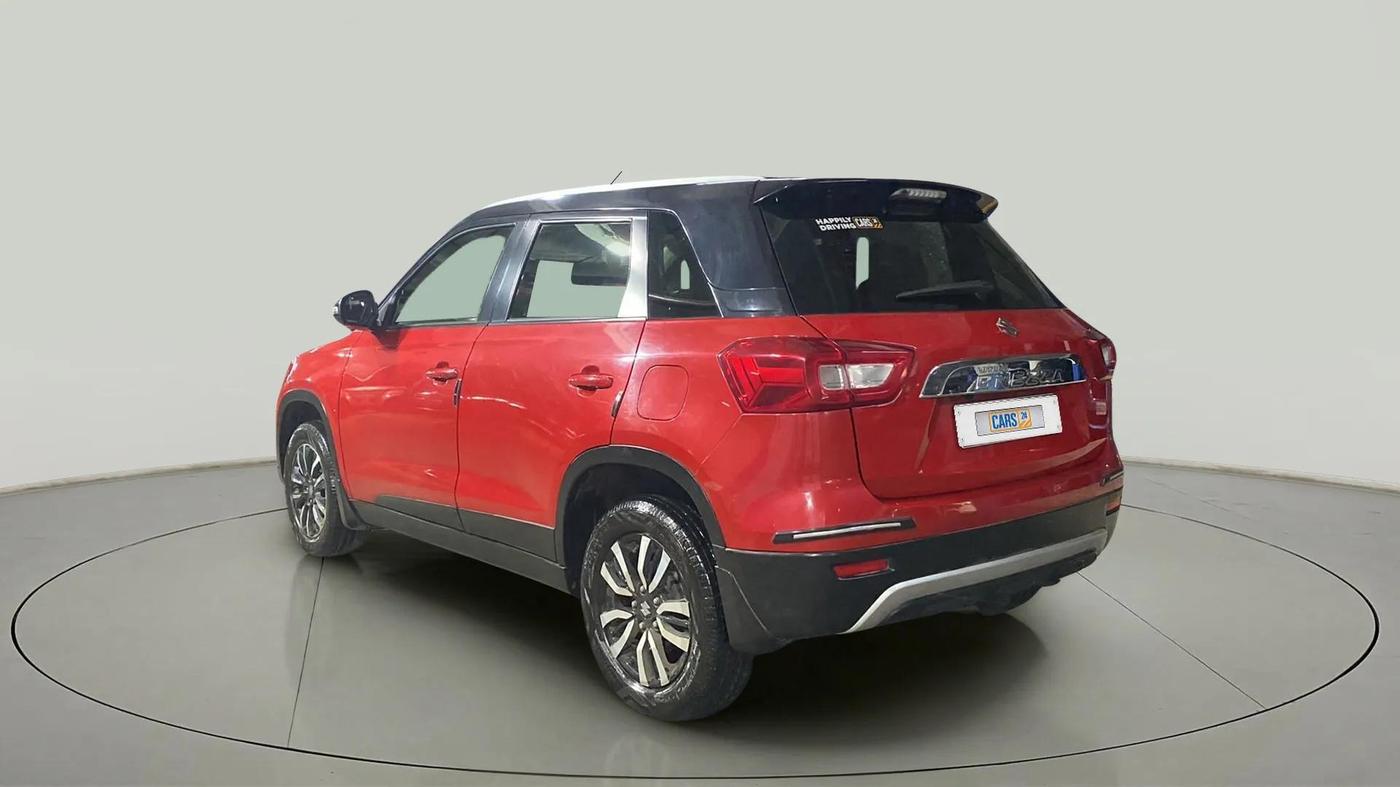 2020 Maruti Vitara Brezza ZXI PLUS DUAL TONE, Petrol, Manual, 50,270 km, Left Back Diagonal
