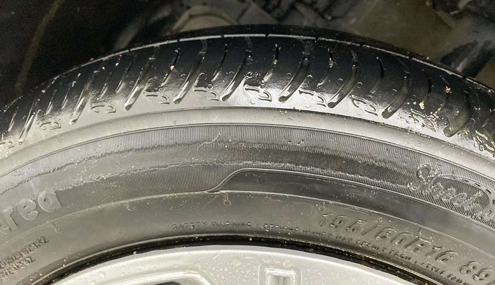 2022 Tata NEXON XZ PETROL, CNG, Manual, 33,390 km, Left Front Tyre Tread