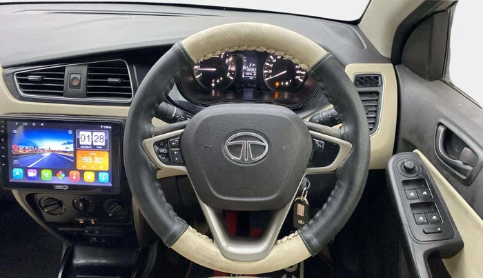 2015 Tata Zest XMS 75PS DIESEL, Diesel, Manual, 1,36,337 km, Steering Wheel Close Up
