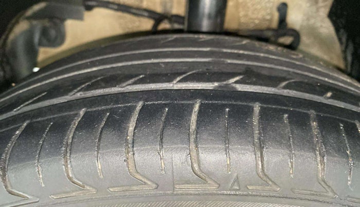 2015 Tata Zest XMS 75PS DIESEL, Diesel, Manual, 1,36,337 km, Left Front Tyre Tread
