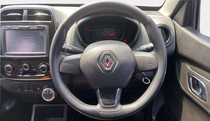 2018 Renault Kwid RXT 1.0 AMT (O), Petrol, Automatic, 29,691 km, Steering Wheel Close Up