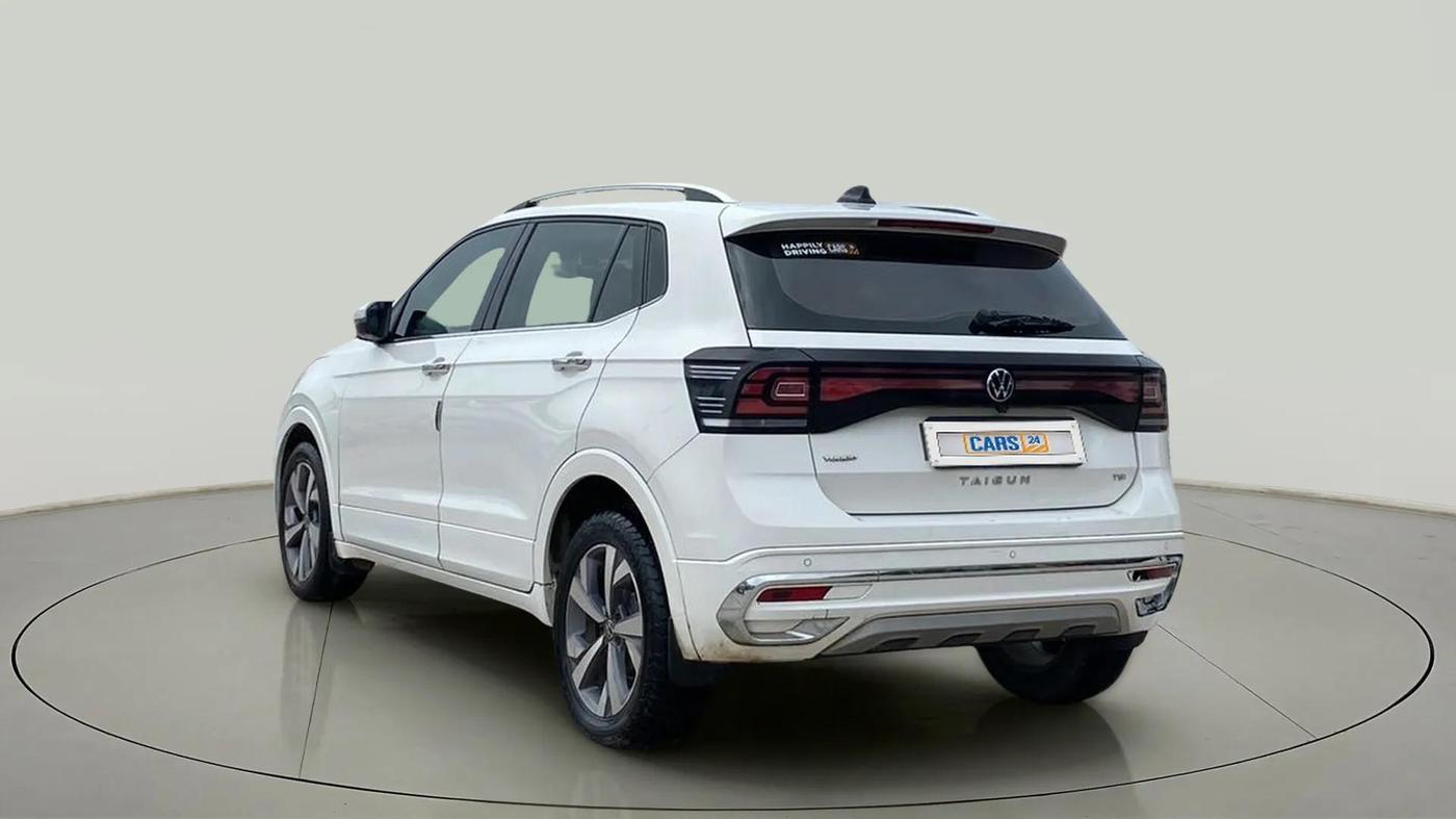 2021 Volkswagen TAIGUN TOPLINE 1.0 TSI MT, Petrol, Manual, 78,933 km, Left Back Diagonal