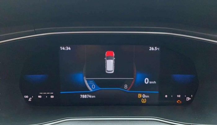 2021 Volkswagen TAIGUN TOPLINE 1.0 TSI MT, Petrol, Manual, 78,869 km, Odometer Image