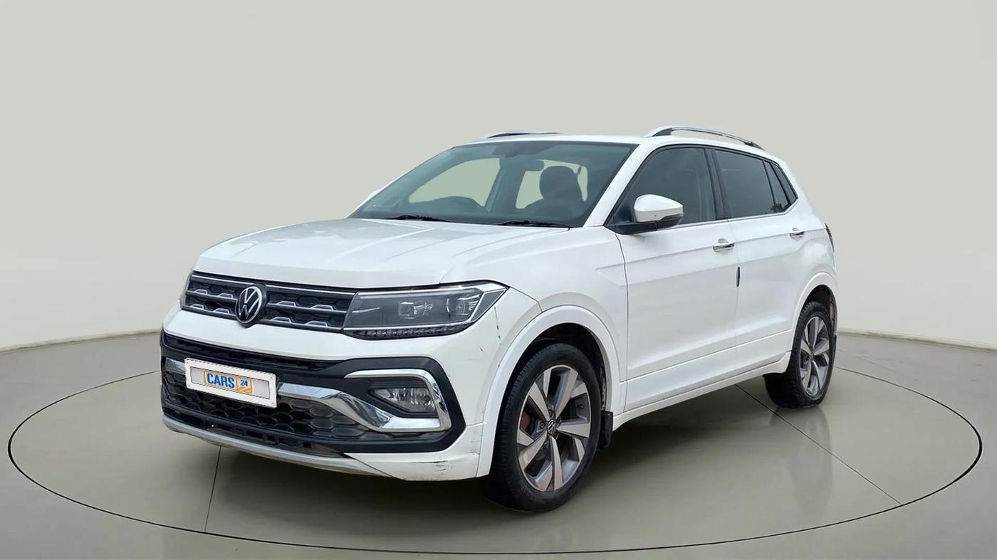 2021 Volkswagen TAIGUN TOPLINE 1.0 TSI MT, Petrol, Manual, 78,933 km, Left Front Diagonal