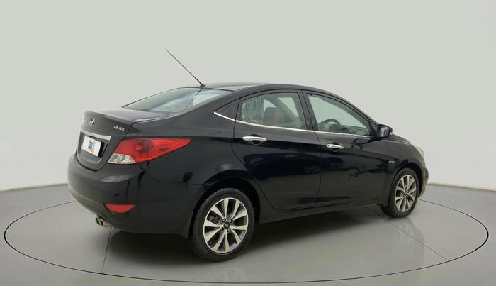 2014 Hyundai Verna FLUIDIC 1.6 VTVT SX OPT, CNG, Manual, 54,701 km, Right Back Diagonal