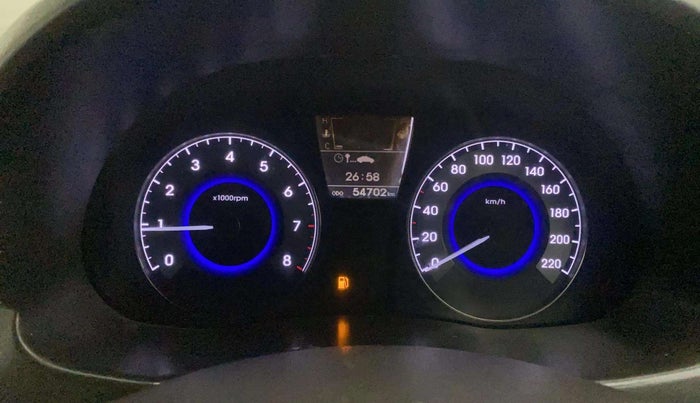 2014 Hyundai Verna FLUIDIC 1.6 VTVT SX OPT, CNG, Manual, 54,701 km, Odometer Image