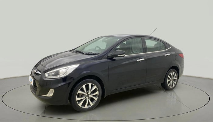 2014 Hyundai Verna FLUIDIC 1.6 VTVT SX OPT, CNG, Manual, 54,701 km, Left Front Diagonal