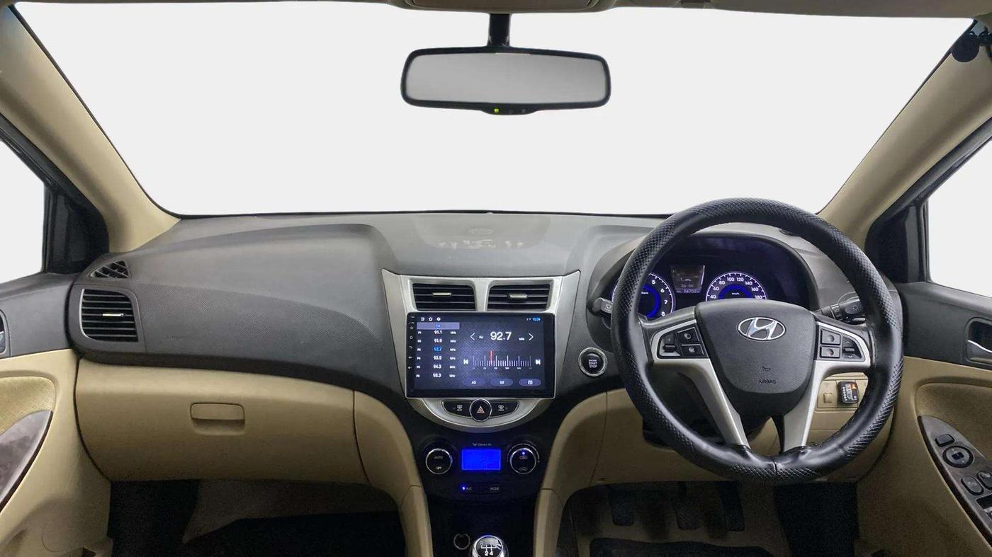 2014 Hyundai Verna FLUIDIC 1.6 VTVT SX OPT, CNG, Manual, 54,701 km, Dashboard