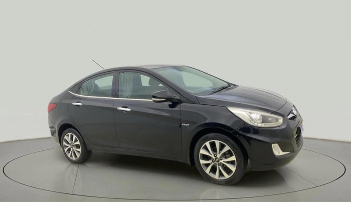 2014 Hyundai Verna FLUIDIC 1.6 VTVT SX OPT, CNG, Manual, 54,701 km, Right Front Diagonal