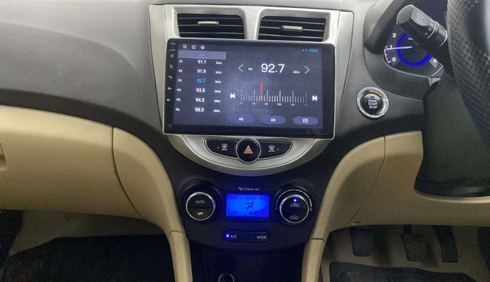 2014 Hyundai Verna FLUIDIC 1.6 VTVT SX OPT, CNG, Manual, 54,701 km, Air Conditioner