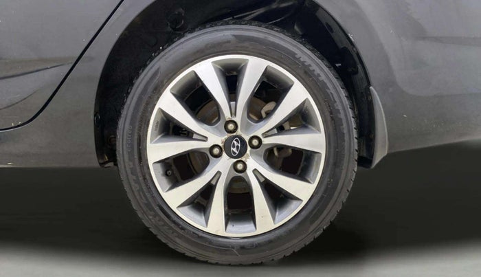 2014 Hyundai Verna FLUIDIC 1.6 VTVT SX OPT, CNG, Manual, 54,701 km, Left Rear Wheel
