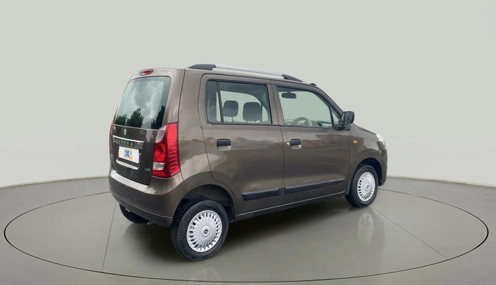 2013 Maruti Wagon R 1.0 LXI, Petrol, Manual, 67,418 km, Right Back Diagonal