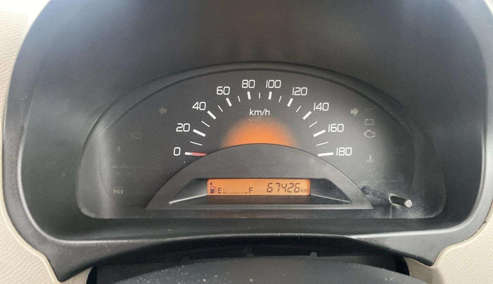 2013 Maruti Wagon R 1.0 LXI, Petrol, Manual, 67,418 km, Odometer Image