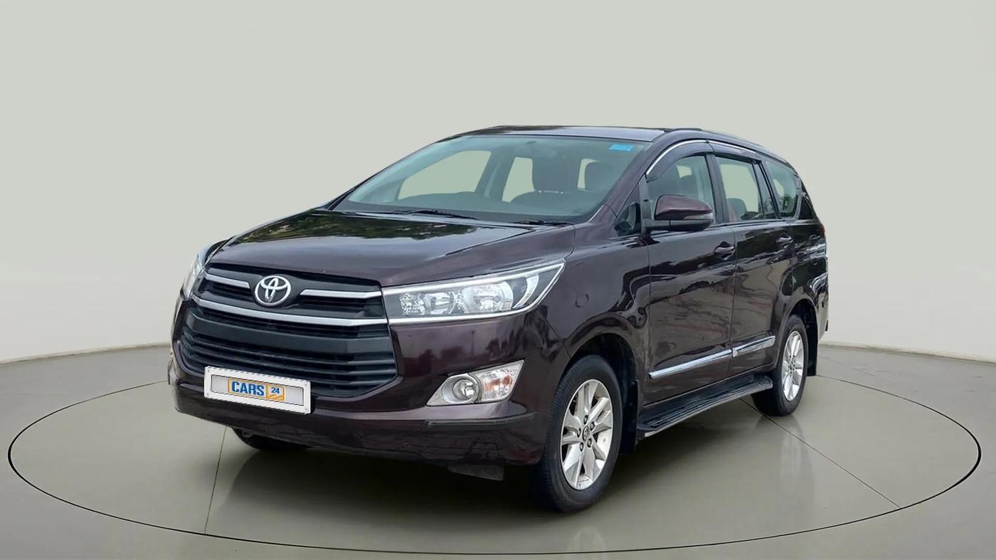 2018 Toyota Innova Crysta 2.4 VX 7 STR, Diesel, Manual, 96,091 km, Left Front Diagonal