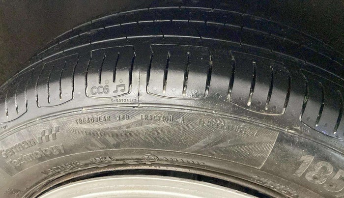 2018 Volkswagen Ameo COMFORTLINE 1.0L, Petrol, Manual, 64,284 km, Left Rear Tyre Tread
