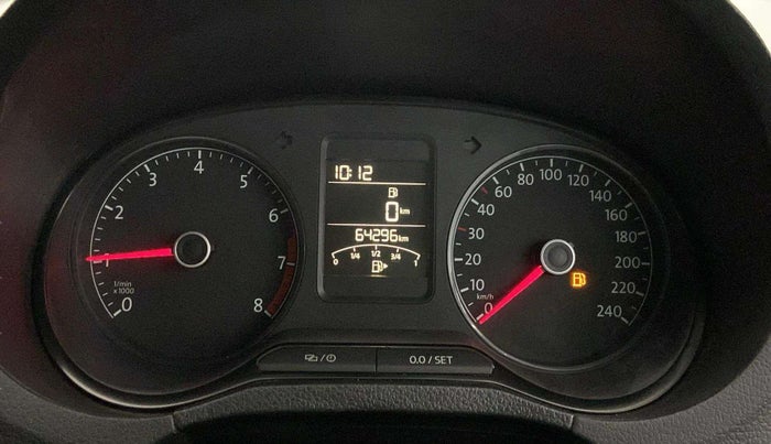 2018 Volkswagen Ameo COMFORTLINE 1.0L, Petrol, Manual, 64,284 km, Odometer Image
