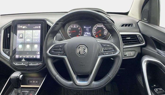 2019 MG HECTOR SMART 1.5 DCT PETROL, Petrol, Automatic, 40,294 km, Steering Wheel Close Up