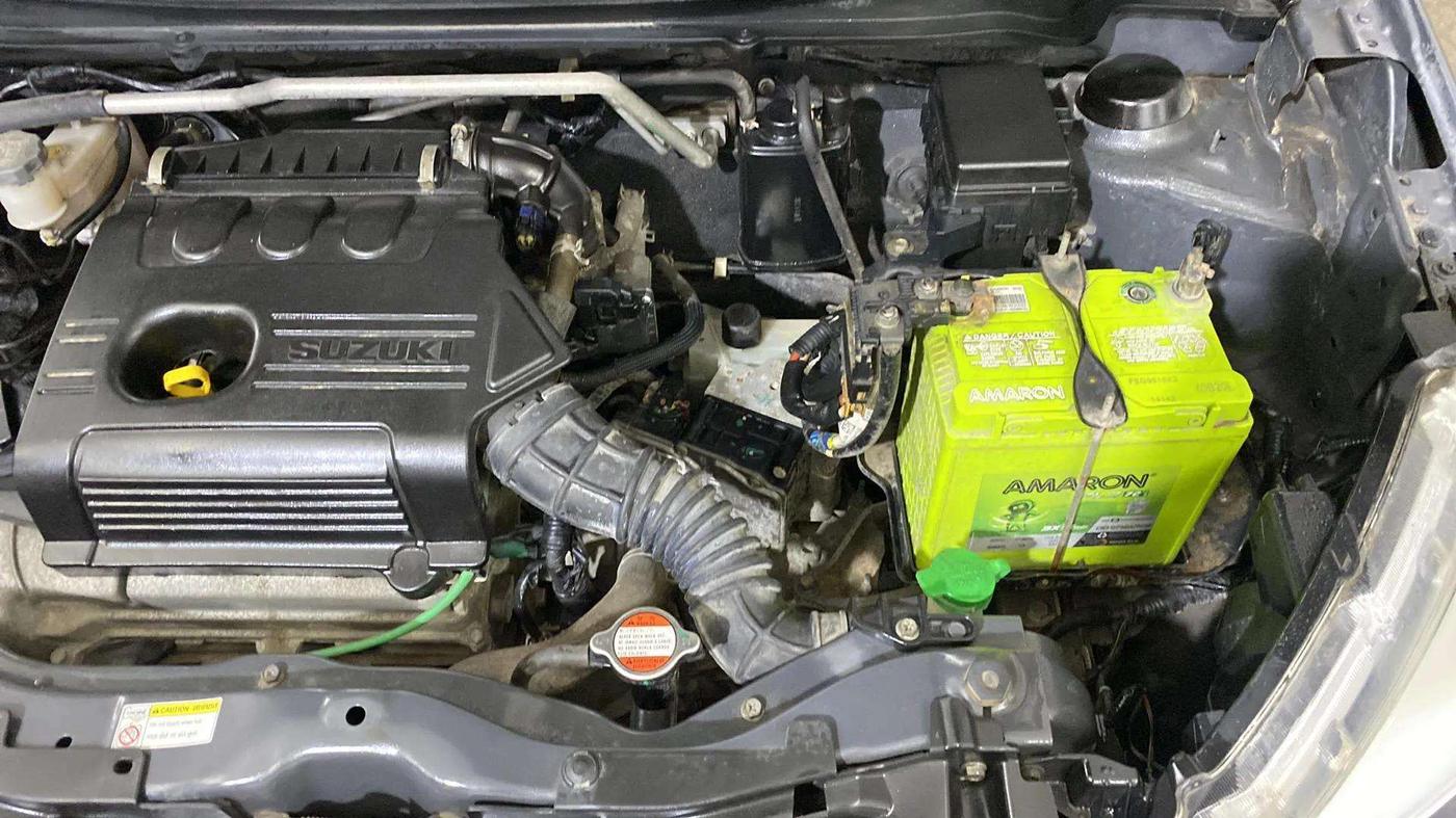 2017 Maruti Celerio VXI AMT, Petrol, Automatic, 7,165 km, Engine View - Left