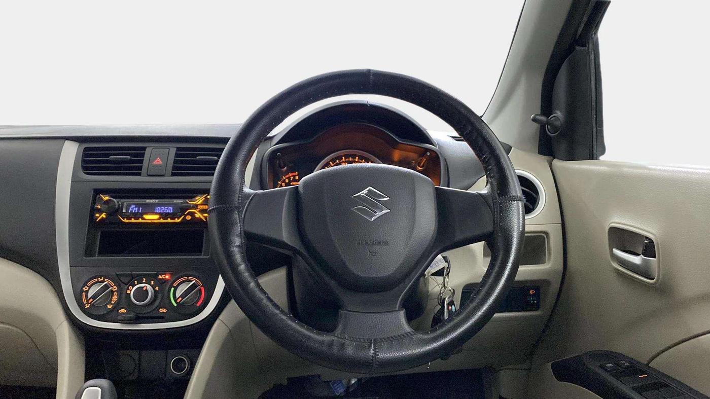 2017 Maruti Celerio VXI AMT, Petrol, Automatic, 7,165 km, Steering Wheel Close Up
