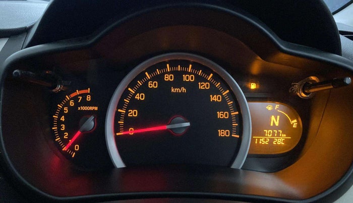 2017 Maruti Celerio VXI AMT, Petrol, Automatic, 7,029 km, Odometer Image