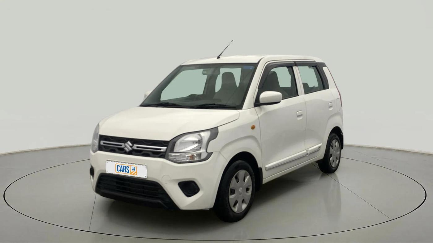 2023 Maruti New Wagon-R VXI 1.0 AMT, Petrol, Automatic, 13,586 km, Left Front Diagonal