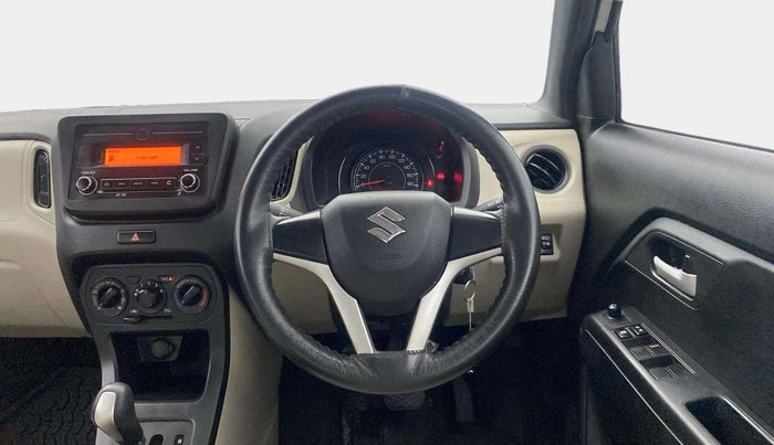 2023 Maruti New Wagon-R VXI 1.0 AMT, Petrol, Automatic, 13,586 km, Steering Wheel Close Up