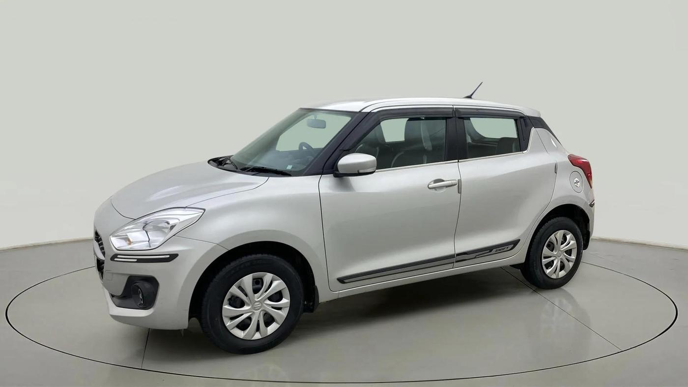 2023 Maruti Swift VXI CNG, CNG, Manual, 42,482 km, Left Front Diagonal