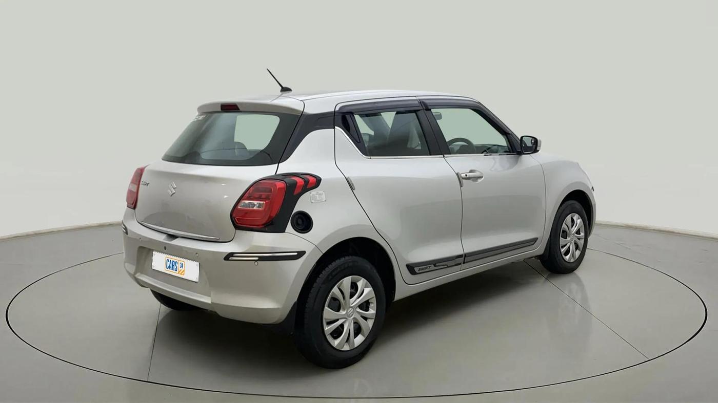 2023 Maruti Swift VXI CNG, CNG, Manual, 42,482 km, Right Back Diagonal