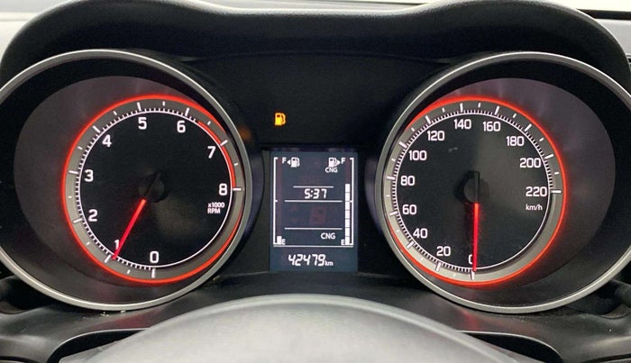 2023 Maruti Swift VXI CNG, CNG, Manual, 42,474 km, Odometer Image
