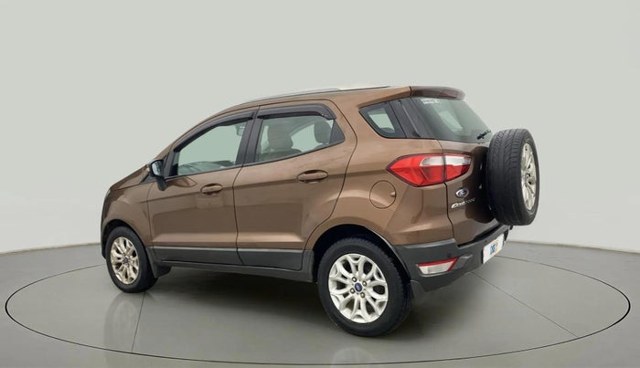 2016 Ford Ecosport TITANIUM 1.5L DIESEL, Diesel, Manual, 1,16,411 km, Left Back Diagonal