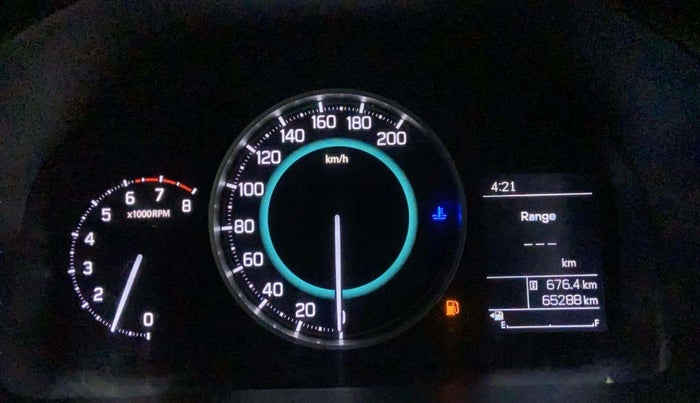 2022 Maruti IGNIS ZETA 1.2, Petrol, Manual, 65,225 km, Odometer Image