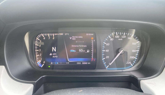 2023 Tata PUNCH CREATIVE AMT 1.2 RTN DUAL TONE, Petrol, Automatic, 50,937 km, Odometer Image
