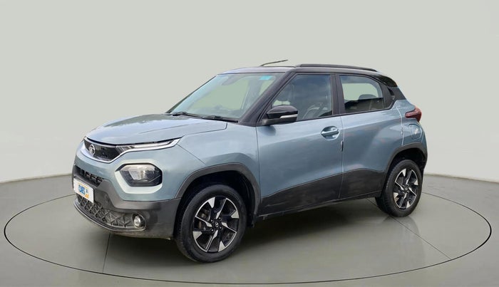 2023 Tata PUNCH CREATIVE AMT 1.2 RTN DUAL TONE, Petrol, Automatic, 50,937 km, Left Front Diagonal