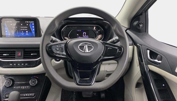 2023 Tata NEXON XZA PLUS DIESEL, Diesel, Automatic, 30,146 km, Steering Wheel Close Up