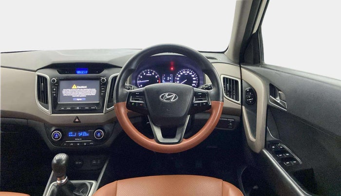 2016 Hyundai Creta SX PLUS 1.6 PETROL, Petrol, Manual, 76,466 km, Steering Wheel Close Up