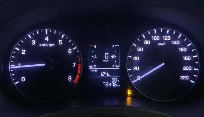2016 Hyundai Creta SX PLUS 1.6 PETROL, Petrol, Manual, 76,466 km, Odometer Image
