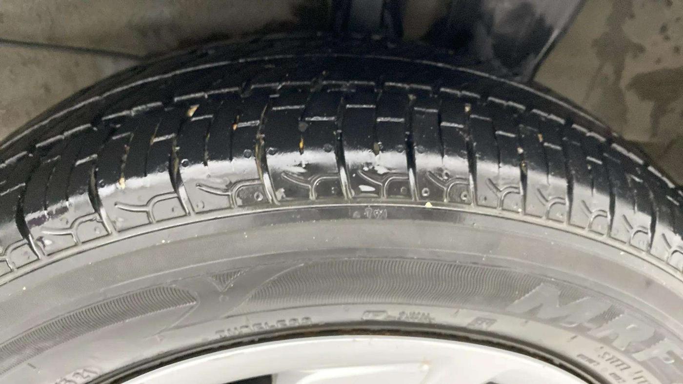 2021 Hyundai NEW SANTRO SPORTZ AMT, Petrol, Automatic, 31,650 km, Left Rear Tyre Tread