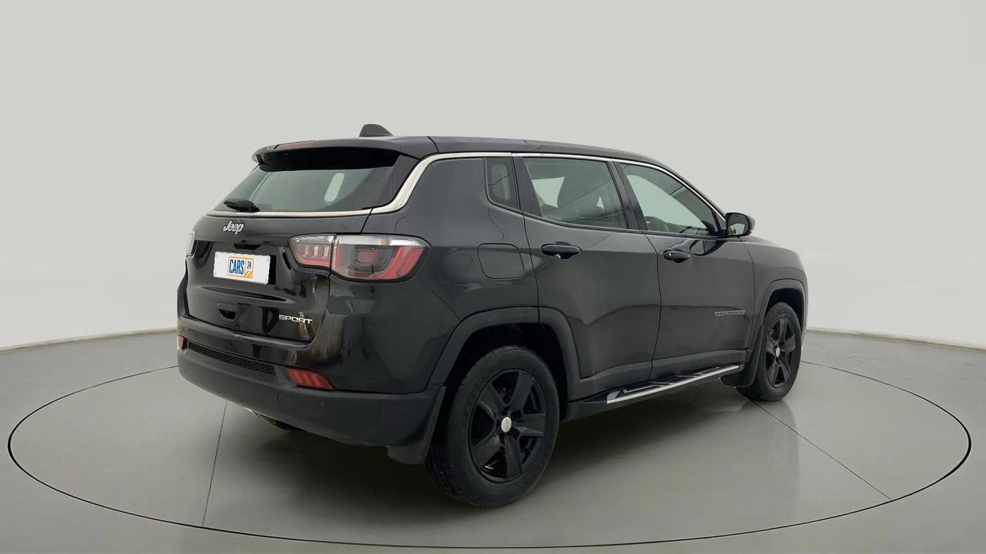 2021 Jeep Compass SPORT 1.4 PETROL DCT, Petrol, Automatic, 12,222 km, Right Back Diagonal