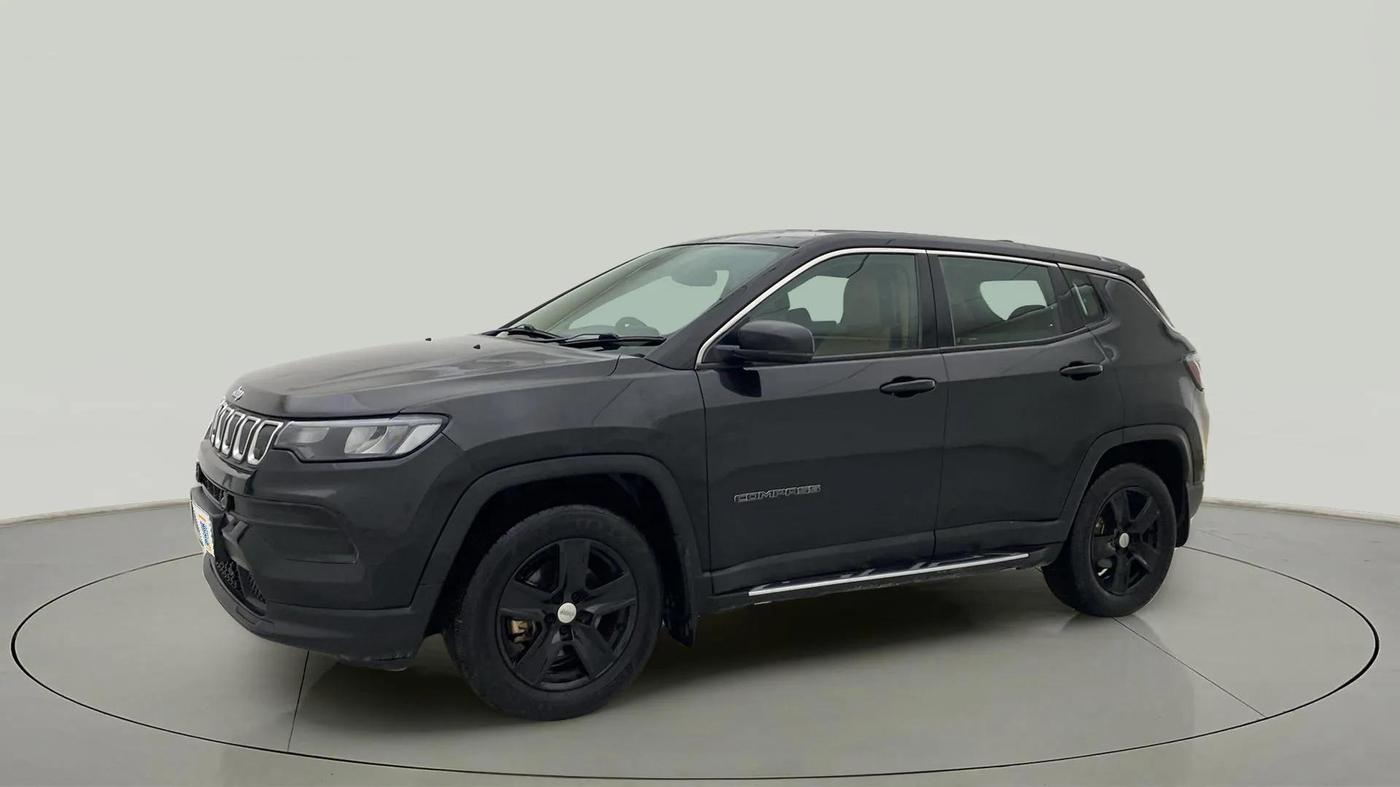 2021 Jeep Compass SPORT 1.4 PETROL DCT, Petrol, Automatic, 12,222 km, Left Front Diagonal