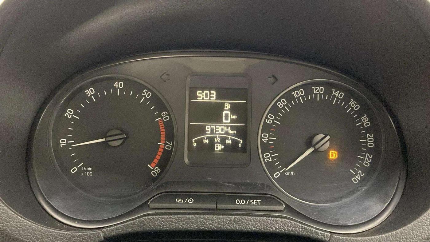 2018 Skoda Rapid STYLE 1.6 MPI, Petrol, Manual, 97,262 km, Odometer Image