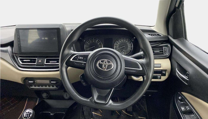 2022 Toyota Glanza G, Petrol, Manual, 17,698 km, Steering Wheel Close Up