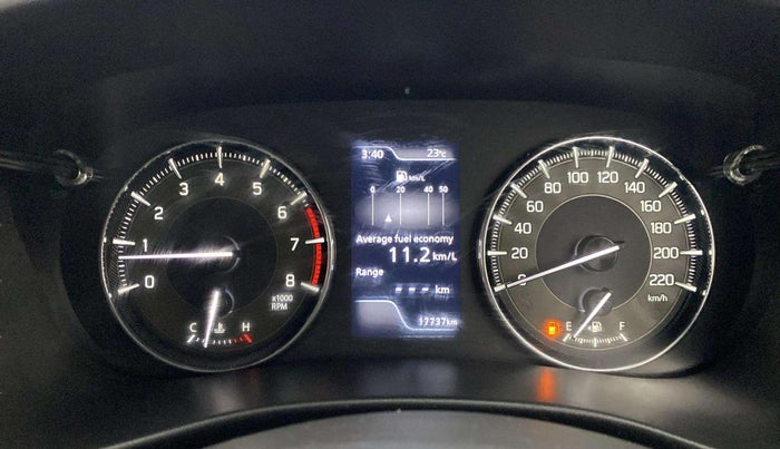 2022 Toyota Glanza G, Petrol, Manual, 17,698 km, Odometer Image