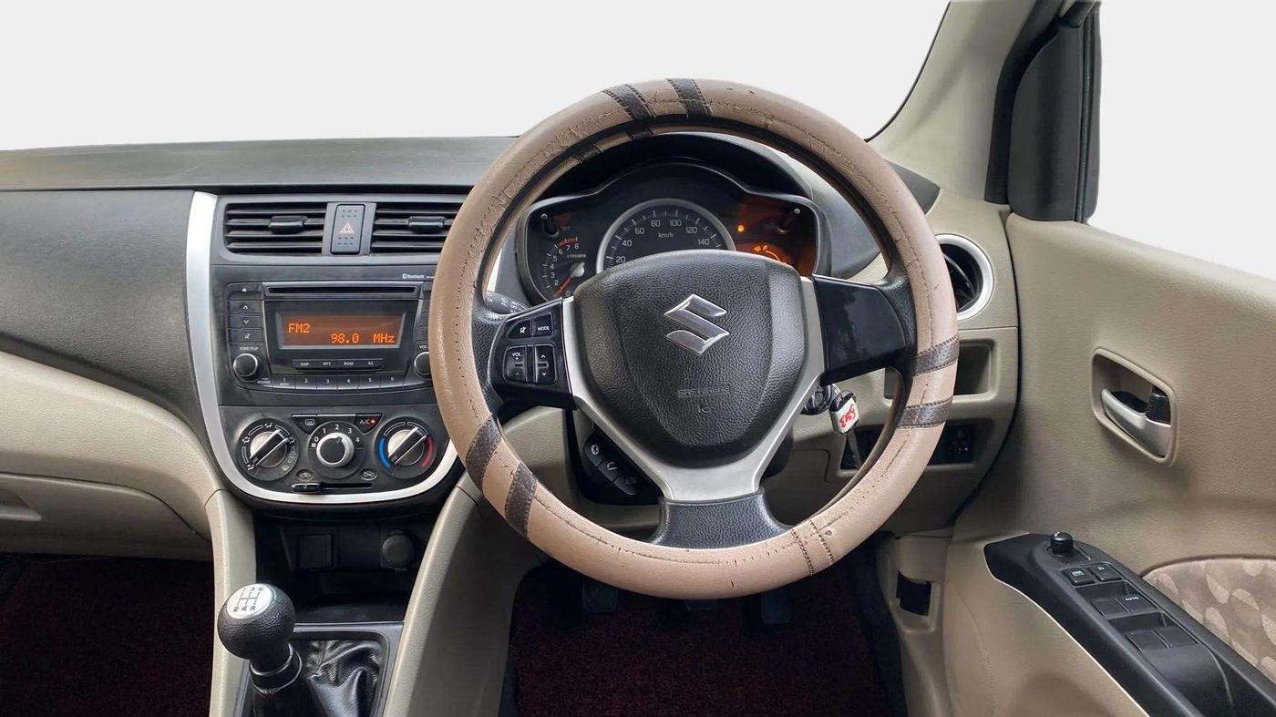 2016 Maruti Celerio ZXI (O), Petrol, Manual, 63,558 km, Steering Wheel Close Up