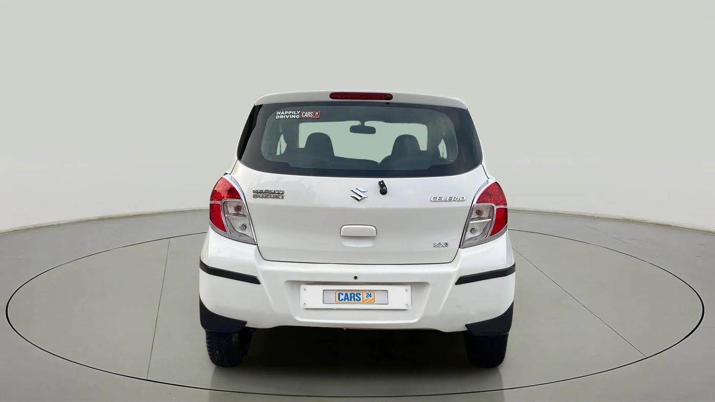 2016 Maruti Celerio ZXI (O), Petrol, Manual, 63,558 km, Back/Rear